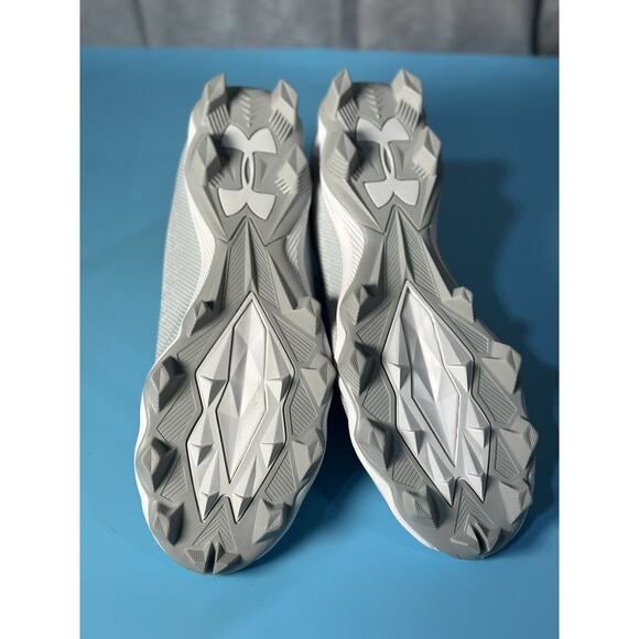 Under Armour Spotlight Fran RM 2.0 Football Cleats Men\'s 10.5 White 3025083-100 main image 5